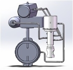 Carbon Steel Pressure Relief Device Buckling Pin Relief Valve / Rupture Valve