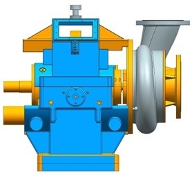 Natural Gas Turbo Expander Generator Set For Power Generation With Residual Pressure