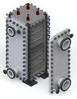 High Heat Transfer Coefficient Welded Heat Exchanger Block - Type