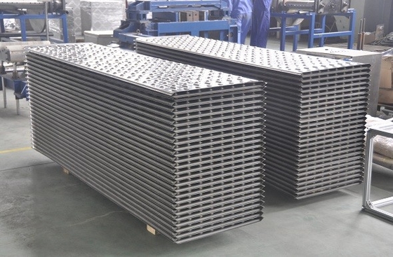 S S Plate Type Air Preheater Design Low Pressure Drop / Compact Structure