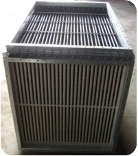Carbon Steel Welded Plate Air Preheater Low Fuel Consumption , Modularized Design