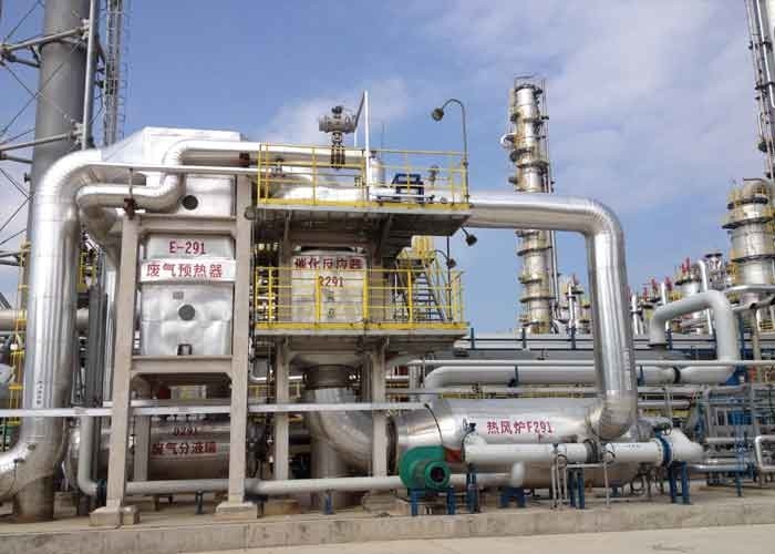 Horizontal or Vertical Sulfur containing Waste Thermal Oxidizer with EPC contracting service